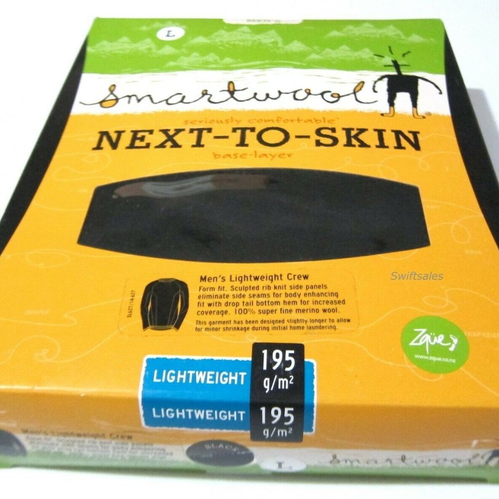 Smartwool Merino Wool NTS Light 195 Men's Crew Top